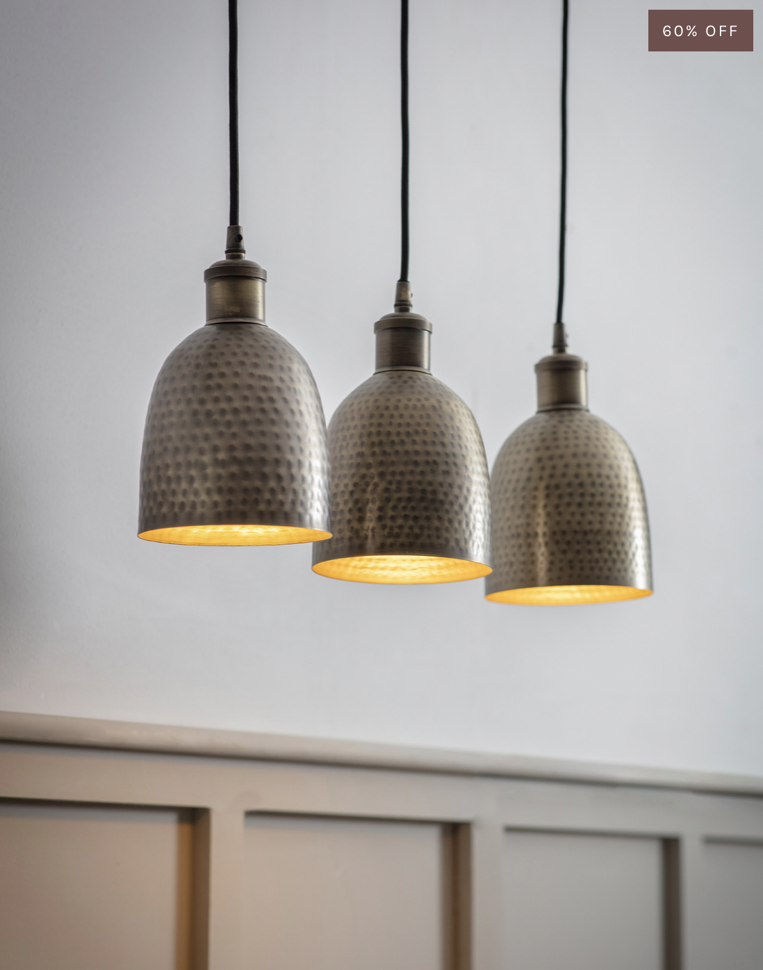 Bild von Garden Trading Trio of Kielder Pendant Light