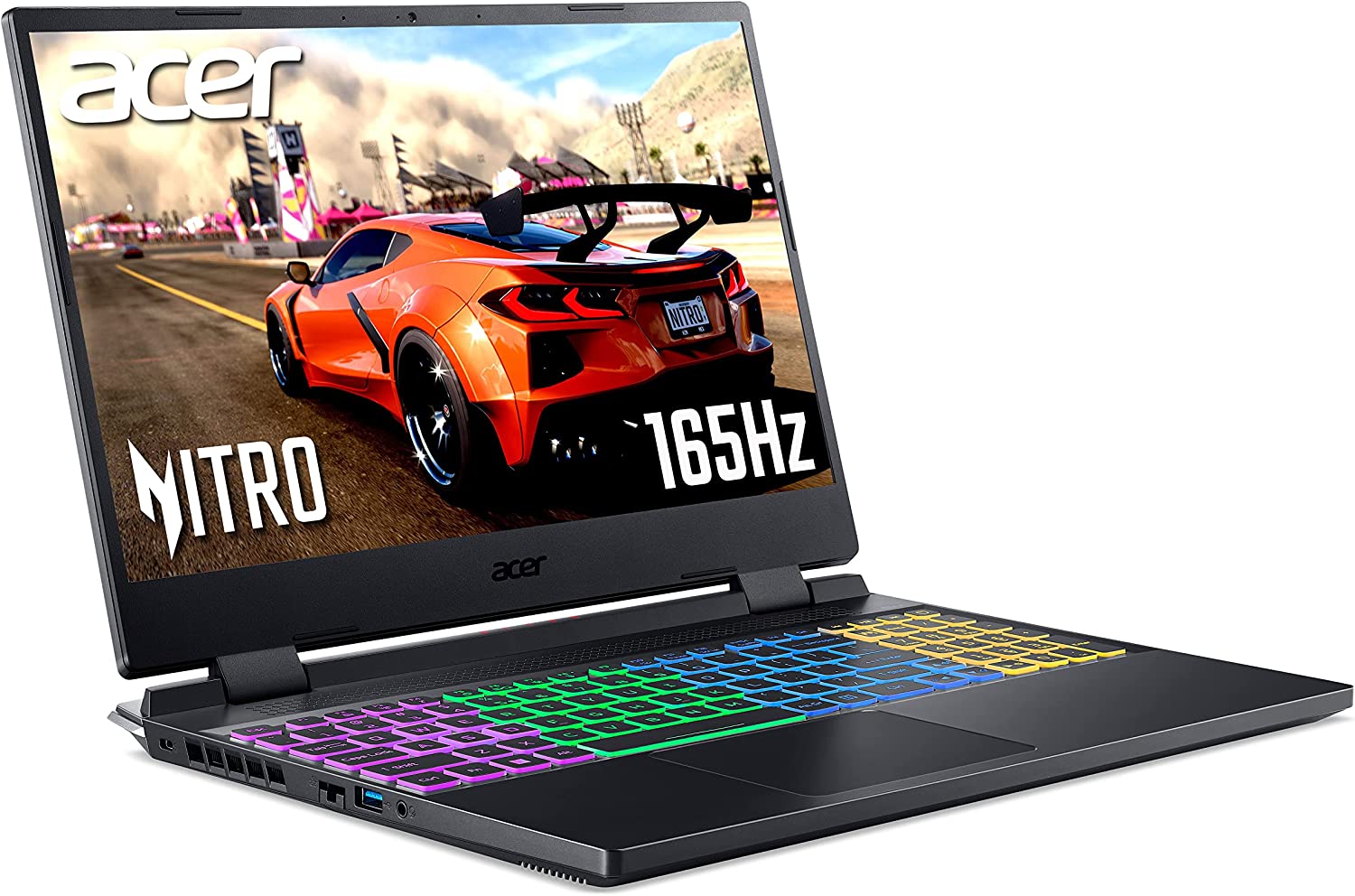 Bild von Acer Nitro 5 AN515-46 15.6 inch Gaming Laptop – (AMD Ryzen 7 6800H, 16GB, 1TB SSD, NVIDIA GeForce RTX 3060, Full HD 165Hz, Windows 11, Black)