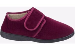 Bild von Fleet & Foster Sam Memory Foam Mens – Red – Size Uk 9