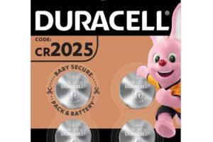 Bild von 4 x Duracell CR2025 Batteries 3V Lithium Coin Cells DL2025