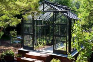 Bild von Elite Greenhouses Elite Titan 800 8×14 Greenhouse – Mocha Powder Coated